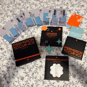 BTS Permission To Dance on stage-live album NWOT NO PHOTOCARDS!!!